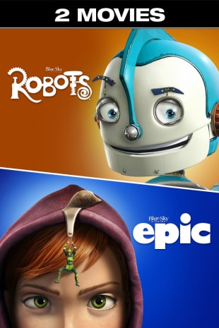 movie poster for Robots + Epic - 2 Movies