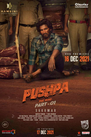 movie poster for Pushpa - The Rise