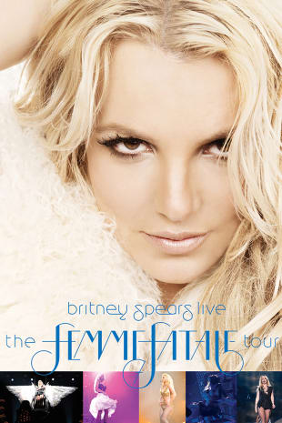 movie poster for Britney Spears Live: The Femme Fatale Tour