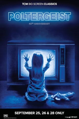 movie poster for Poltergeist 40th Anniversary presented by TCM
