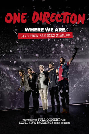 movie poster for One Direction: Where We Are