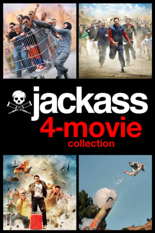 movie poster for Jackass 4-Movie Collection