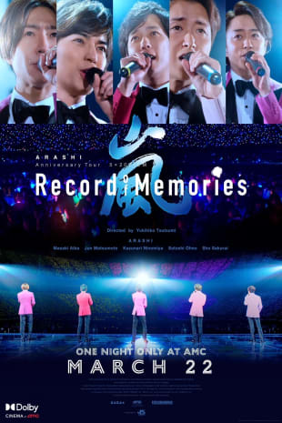movie poster for ARASHI Anniversary Tour 5x20 FILM: Record of Memories