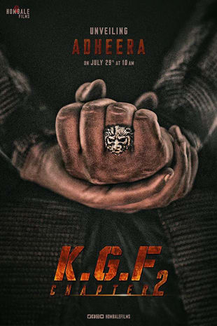 movie poster for KGF Chapter 2