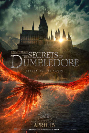 movie poster for Fantastic Beasts: The Secrets of Dumbledore