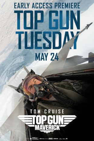 movie poster for Top Gun: Maverick Early Access Event