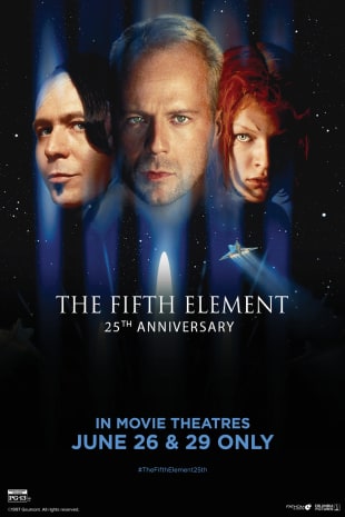 movie poster for The Fifth Element 25th Anniversary