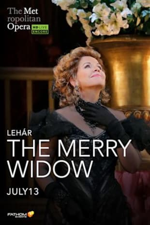 movie poster for Met Summer Encore: The Merry Widow