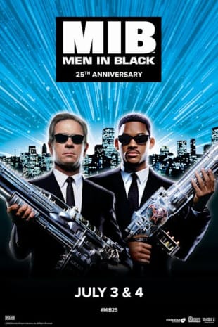 movie poster for Men In Black 25th Anniversary