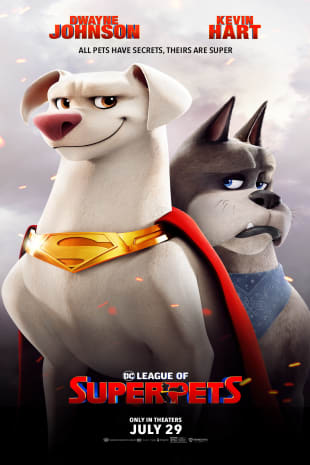 movie poster for DC League of Super Pets