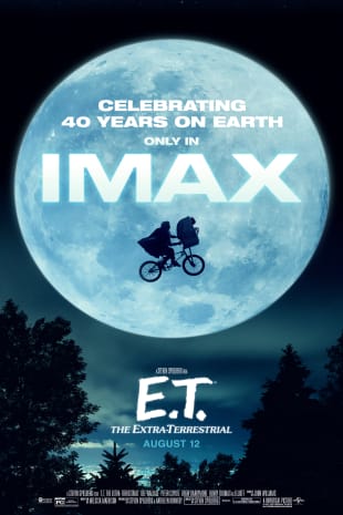 movie poster for E.T. - THE EXTRA-TERRESTRIAL - 40th Anniversary IMAX Release
