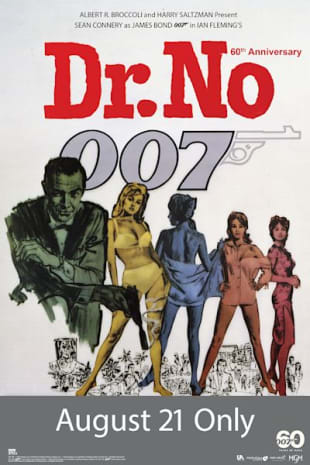 movie poster for Dr. No 60th Anniversary