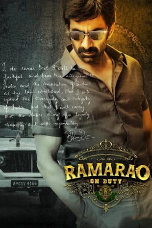 movie poster for Ramarao On Duty