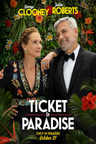 movie poster for Ticket to Paradise