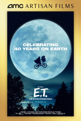 movie poster for E.T. - THE EXTRA-TERRESTRIAL - 40th Anniversary