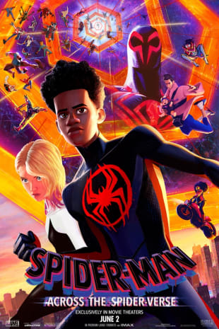 movie poster for Spider-Man: Across The Spider-Verse
