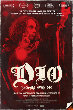 movie poster for DIO Dreamers Never Die