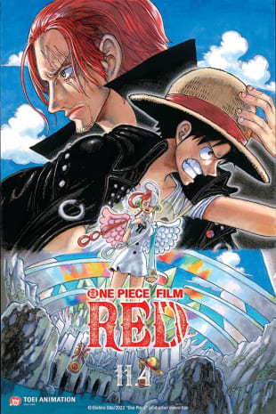movie poster for One Piece Film Red