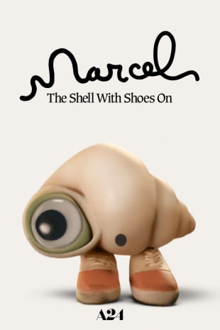 movie poster for Marcel the Shell with Shoes On