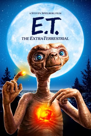 movie poster for E.T. The Extra-Terrestrial (1982)
