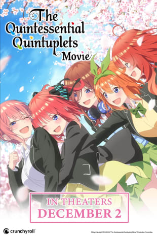 movie poster for The Quintessential Quintuplets Movie