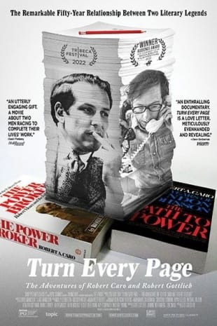 movie poster for Turn Every Page