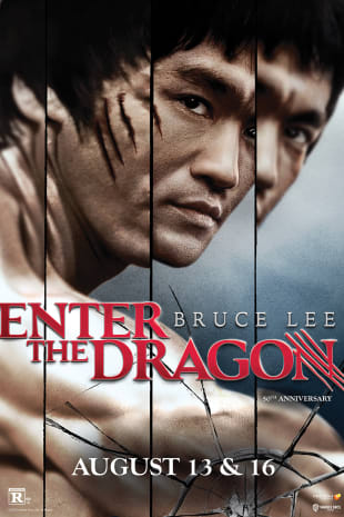 movie poster for Enter The Dragon 50th Anniversary