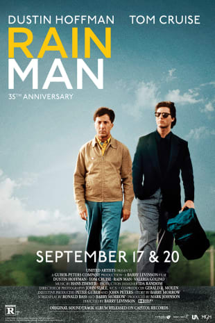 movie poster for Rain Man 35th Anniversary