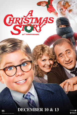movie poster for A Christmas Story 40th Anniversary