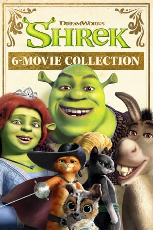 movie poster for Shrek 6-Movie Collection