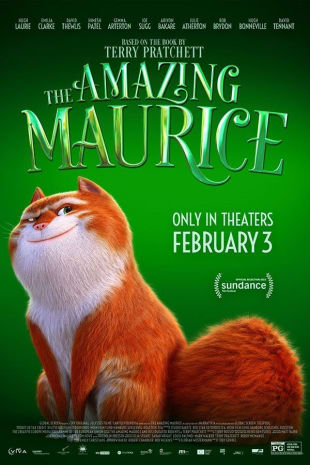movie poster for The Amazing Maurice