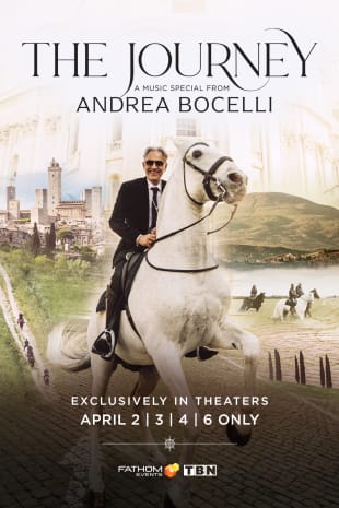 movie poster for The Journey with Andrea Bocelli