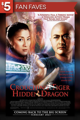 movie poster for Crouching Tiger, Hidden Dragon
