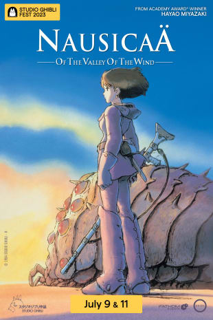 movie poster for Nausicaa Of The Valley Of The Wind - Studio Ghibli (2023)