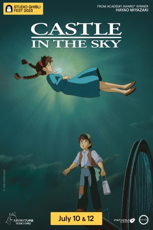 movie poster for Castle in the Sky - Studio Ghibli (2023)