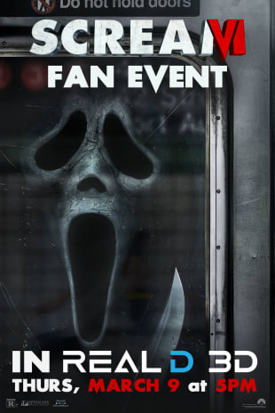 movie poster for Scream VI 3D Fan Event