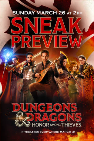 movie poster for Dungeons & Dragons: Sneak Preview