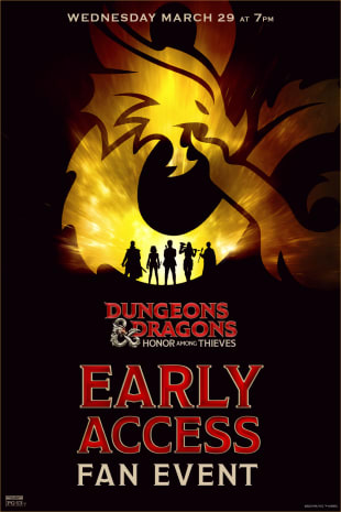 movie poster for Dungeons & Dragons: Early Access Fan Event
