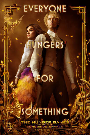 movie poster for The Hunger Games: The Ballad of Songbirds and Snakes