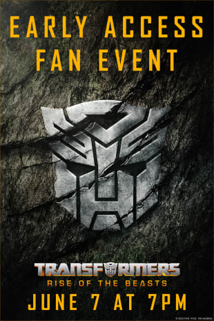 movie poster for Transformers: Rise of the Beasts Early Access