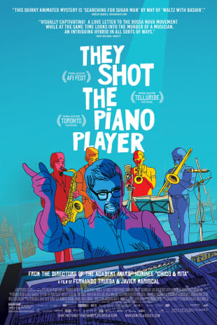 movie poster for They Shot the Piano Player