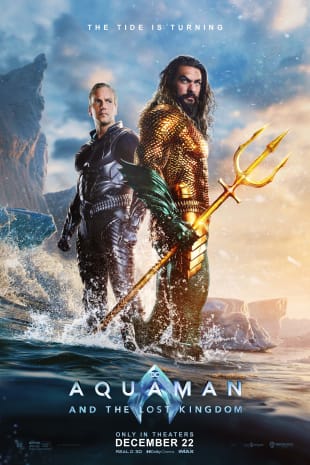 movie poster for Aquaman and the Lost Kingdom