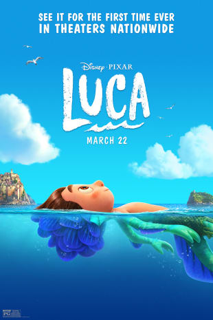 movie poster for Luca - (2021) Pixar Special Theatrical Engagement