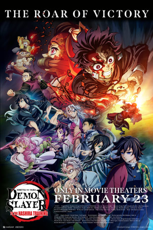 movie poster for Demon Slayer: Kimetsu No Yaiba - To the Hashira Training