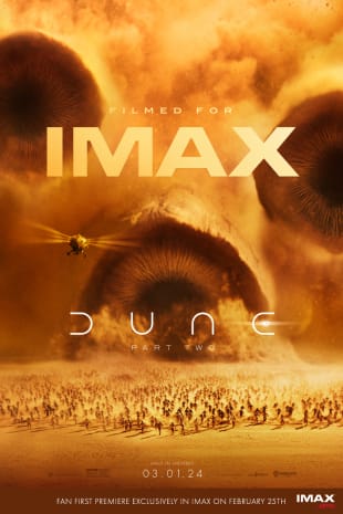 movie poster for Dune: Part Two Fan First Premieres in IMAX
