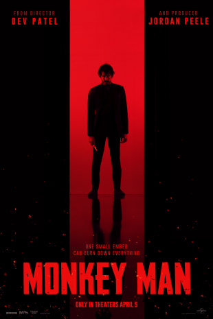 movie poster for Monkey Man