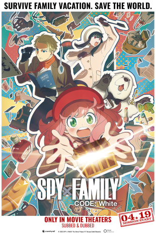 movie poster for Spy x Family Code: White