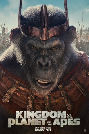 movie poster for Kingdom of the Planet of the Apes