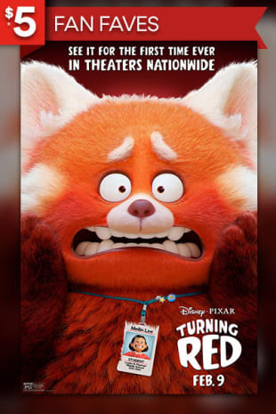 movie poster for Turning Red (2022) - Pixar Special Theatrical Engagement