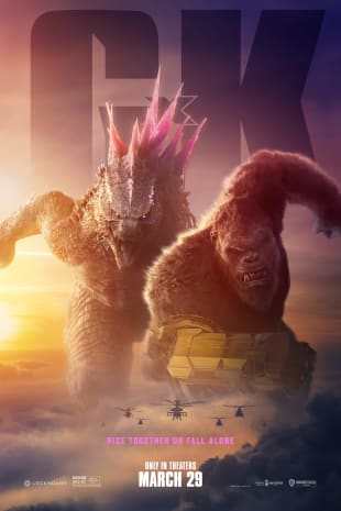 movie poster for Godzilla x Kong: The New Empire
